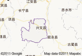 兴文县地图
