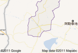 布尔津县地图
