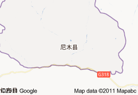 尼木县地图